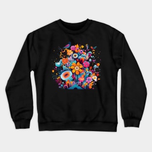 A Whimsical Garden Crewneck Sweatshirt